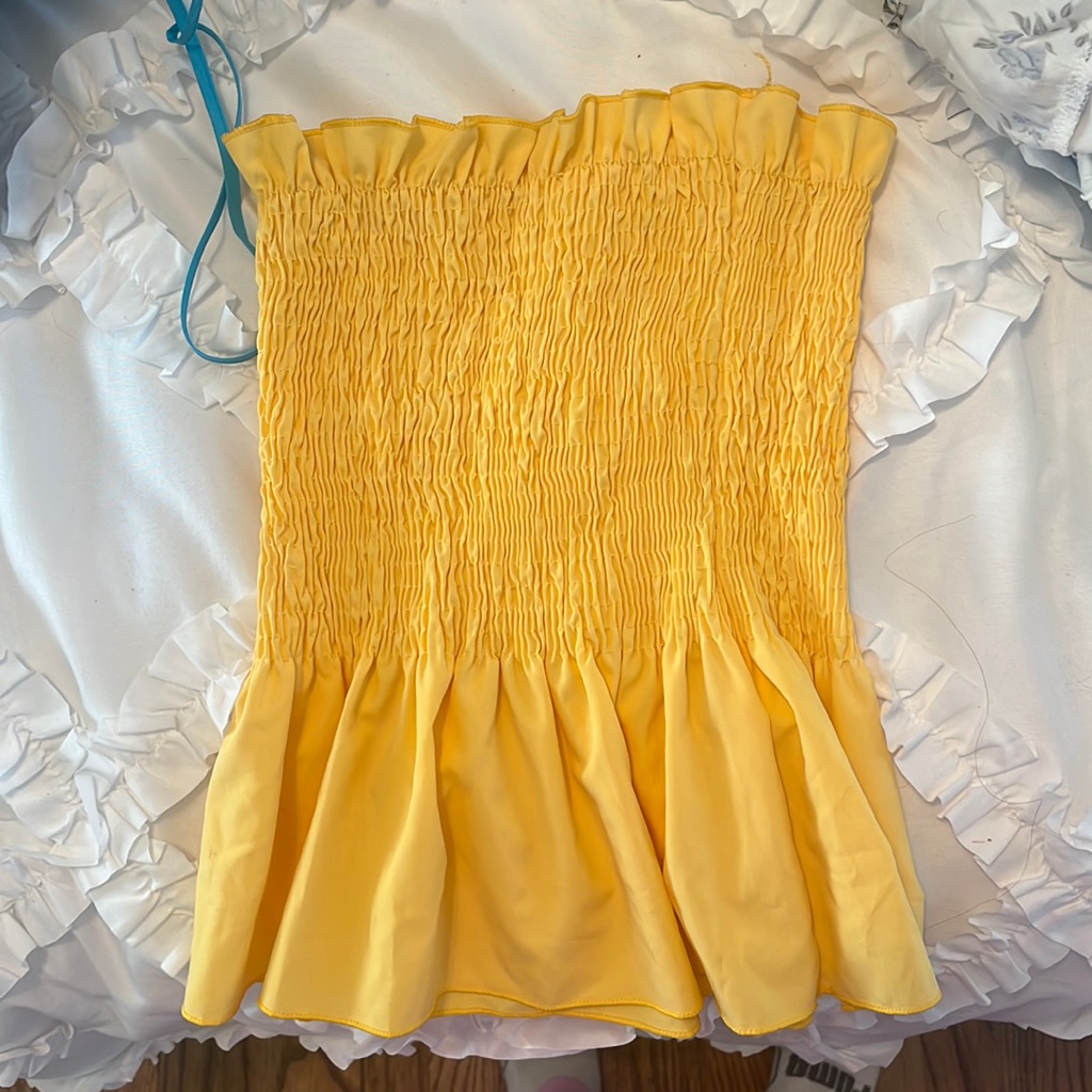 Yellow Top Womens